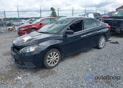 2018 Nissan Sentra Sv из США, поврежденный, VIN 3N1AB7AP8JL638023